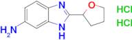 2-(oxolan-2-yl)-1H-1,3-benzodiazol-6-amine dihydrochloride