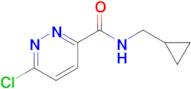 6-Chloro-n-(cyclopropylmethyl)pyridazine-3-carboxamide