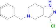 5-Benzyl-3-chloro-1h,4h,5h,6h,7h-pyrazolo[4,3-c]pyridine