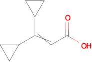 3,3-Dicyclopropylprop-2-enoic acid