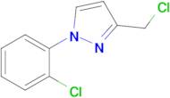 3-(Chloromethyl)-1-(2-chlorophenyl)-1h-pyrazole