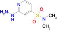 2-Hydrazinyl-n,n-dimethylpyridine-4-sulfonamide