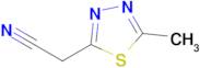 2-(5-Methyl-1,3,4-thiadiazol-2-yl)acetonitrile