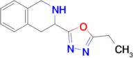 3-(5-Ethyl-1,3,4-oxadiazol-2-yl)-1,2,3,4-tetrahydroisoquinoline