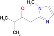 3-Methyl-1-(1-methyl-1h-imidazol-2-yl)butan-2-one