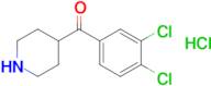 4-(3,4-Dichlorobenzoyl)piperidine hydrochloride