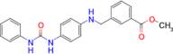 Methyl 3-[({4-[(phenylcarbamoyl)amino]phenyl}amino)methyl]benzoate