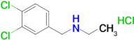 [(3,4-dichlorophenyl)methyl](ethyl)amine hydrochloride