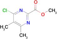 Methyl 4-chloro-5,6-dimethylpyrimidine-2-carboxylate