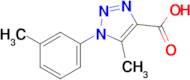 5-Methyl-1-(3-methylphenyl)-1h-1,2,3-triazole-4-carboxylic acid