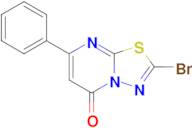 2-Bromo-7-phenyl-5h-[1,3,4]thiadiazolo[3,2-a]pyrimidin-5-one
