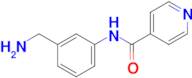 n-[3-(aminomethyl)phenyl]pyridine-4-carboxamide