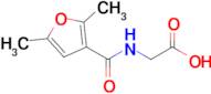 2-[(2,5-dimethylfuran-3-yl)formamido]acetic acid