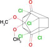 2,3,5,6-Tetrachloro-4,4-dimethoxypentacyclo[5.4.0.0^{2,6}.0^{3,10}.0^{5,9}]undecane-8,11-dione