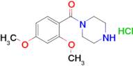 1-(2,4-Dimethoxybenzoyl)piperazine hydrochloride