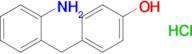 4-[(2-aminophenyl)methyl]phenol hydrochloride