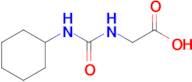 2-[(cyclohexylcarbamoyl)amino]acetic acid