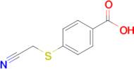 4-[(cyanomethyl)sulfanyl]benzoic acid