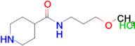 n-(3-Methoxypropyl)piperidine-4-carboxamide hydrochloride