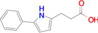 3-(5-Phenyl-1h-pyrrol-2-yl)propanoic acid