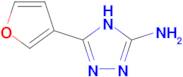 5-(Furan-3-yl)-4h-1,2,4-triazol-3-amine