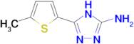 5-(5-Methylthiophen-2-yl)-4h-1,2,4-triazol-3-amine