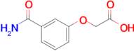 2-(3-Carbamoylphenoxy)acetic acid