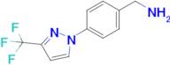 (4-(3-(Trifluoromethyl)-1h-pyrazol-1-yl)phenyl)methanamine