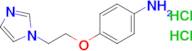 4-[2-(1h-imidazol-1-yl)ethoxy]aniline dihydrochloride