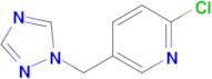 2-Chloro-5-[(1h-1,2,4-triazol-1-yl)methyl]pyridine