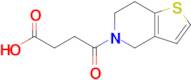 4-Oxo-4-{4h,5h,6h,7h-thieno[3,2-c]pyridin-5-yl}butanoic acid