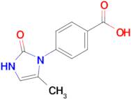 4-(5-Methyl-2-oxo-2,3-dihydro-1h-imidazol-1-yl)benzoic acid