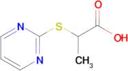 2-(Pyrimidin-2-ylsulfanyl)propanoic acid