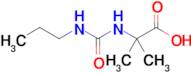 2-Methyl-2-[(propylcarbamoyl)amino]propanoic acid