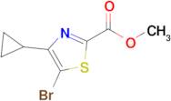 Methyl 5-bromo-4-cyclopropyl-1,3-thiazole-2-carboxylate