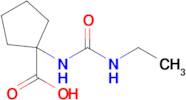 1-[(ethylcarbamoyl)amino]cyclopentane-1-carboxylic acid