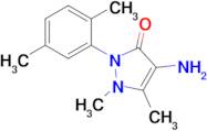 4-Amino-2-(2,5-dimethylphenyl)-1,5-dimethyl-2,3-dihydro-1h-pyrazol-3-one