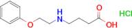 4-[(2-phenoxyethyl)amino]butanoic acid hydrochloride