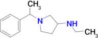 n-Ethyl-1-(1-phenylethyl)pyrrolidin-3-amine