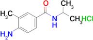 4-Amino-3-methyl-n-(propan-2-yl)benzamide hydrochloride