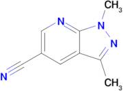 1,3-Dimethyl-1h-pyrazolo[3,4-b]pyridine-5-carbonitrile