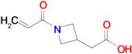 2-[1-(prop-2-enoyl)azetidin-3-yl]acetic acid