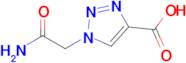 1-(Carbamoylmethyl)-1h-1,2,3-triazole-4-carboxylic acid