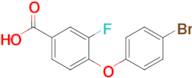 4-(4-Bromophenoxy)-3-fluorobenzoic acid