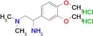 [2-amino-2-(3,4-dimethoxyphenyl)ethyl]dimethylamine dihydrochloride