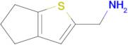 4h,5h,6h-Cyclopenta[b]thiophen-2-ylmethanamine