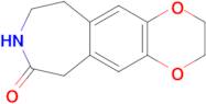 2,3,6,8,9,10-Hexahydro-7H-1,4-dioxino[2,3-h][3]benzazepin-7-one