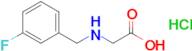 2-{[(3-fluorophenyl)methyl]amino}acetic acid hydrochloride