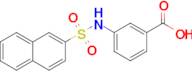 3-(Naphthalene-2-sulfonamido)benzoic acid