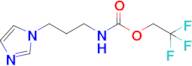 2,2,2-Trifluoroethyl n-[3-(1h-imidazol-1-yl)propyl]carbamate